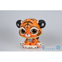 XHANDS - Chibi Pet Series Tiger Statue by Xue Wa Wa 