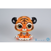 XHANDS - Chibi Pet Series Tiger Statue by Xue Wa Wa 