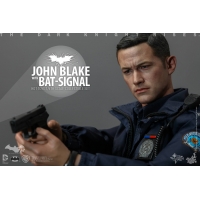 Hot Toys - The Dark Knight Rises -  John Blake with Bat-Signal Collectible Set 