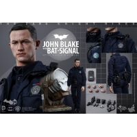 Hot Toys - The Dark Knight Rises -  John Blake with Bat-Signal Collectible Set 