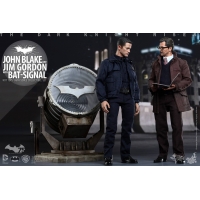 Hot Toys - The Dark Knight Rises -  John Blake with Bat-Signal Collectible Set 