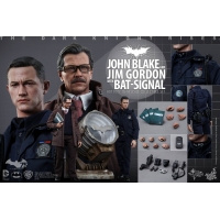 Hot Toys - The Dark Knight Rises -  John Blake with Bat-Signal Collectible Set 