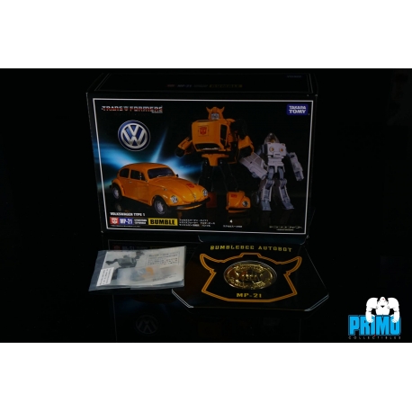 Takara Tomy - MP21 - Bumblebee with coin and exclusive item