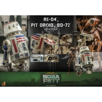 [Pre-Order] Hot Toys - TMS086 - The Book of Boba Fett - 1/6th scale R5-D4™, Pit Droid™, BD-72™ Set