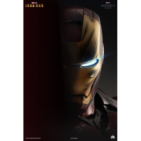 Queen Studios -  Iron Man Mark3 1/2 Statue (Battle Damaged Edition)