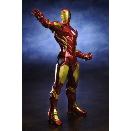 Kotobukiya - ARTFX+ - AVENGERS MARVEL NOW! - Iron Man (Red) 