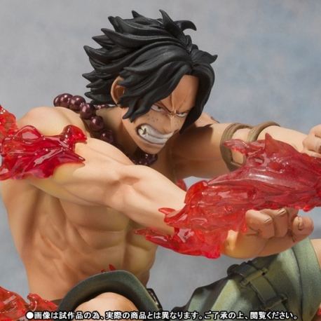 Bandai - Figuarts Zero D. Ace Battle Cross Fire Ver. - Tamashii Limited