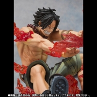 Bandai - Figuarts Zero D. Ace Battle Cross Fire Ver. - Tamashii Limited