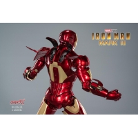 ZhongDong Toys - IRON MAN Mark VII Action Figures Bundle set (with hall of armor blue light version and holograph panel) 