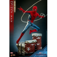 [Pre-Order] Hot Toys - MMS680 - Spider-Man: No Way Home - 1/6th scale Spider-Man (New Red and Blue Suit) (Deluxe Version) 