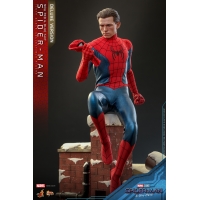 [Pre-Order] Hot Toys - MMS680 - Spider-Man: No Way Home - 1/6th scale Spider-Man (New Red and Blue Suit) (Deluxe Version) 