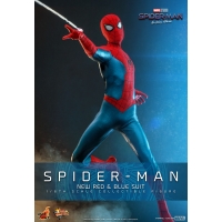 [Pre-Order] Hot Toys - MMS679 - Spider-Man: No Way Home - 1/6th scale Spider-Man (New Red and Blue Suit) Collectible Figure