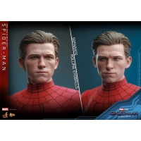 [Pre-Order] Hot Toys - MMS679 - Spider-Man: No Way Home - 1/6th scale Spider-Man (New Red and Blue Suit) Collectible Figure