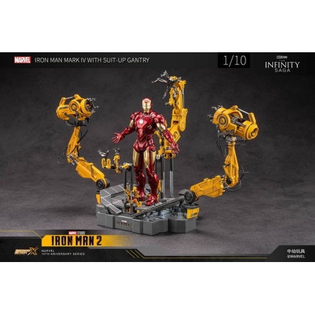 ZhongDong Toys 1/10 Iron Man Mark IV with Suit-Up Gantry