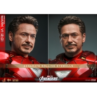 [Pre-Order] Hot Toys - MMS687D52 - The Avengers - 1/6th scale Iron Man Mark VI (2.0) with Suit-Up Gantry Set