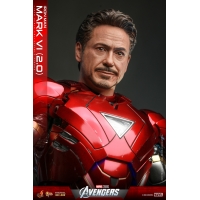 [Pre-Order] Hot Toys - MMS687D52 - The Avengers - 1/6th scale Iron Man Mark VI (2.0) with Suit-Up Gantry Set