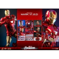 [Pre-Order] Hot Toys - MMS687D52 - The Avengers - 1/6th scale Iron Man Mark VI (2.0) with Suit-Up Gantry Set