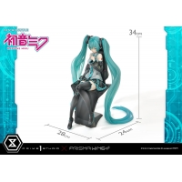 [Pre-Order] PRIME1 STUDIO - PWPCL-07S: PRISMA WING HATSUNE MIKU "ART BY NECO" 1/4 SCALE STATUE BONUS VERSION