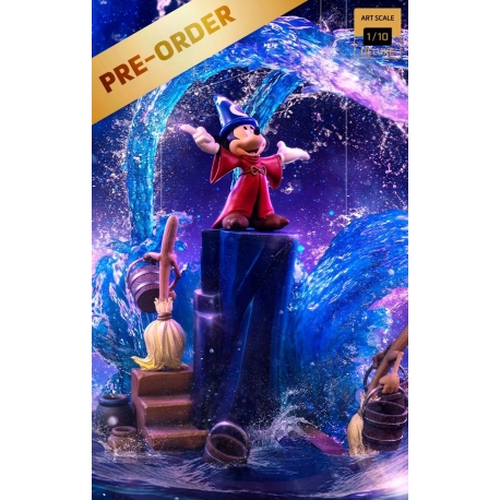 [Pre-Order] Iron Studios - Statue Mickey 100 Years – Disney 100th – Fantasia – Art Scale 1/10