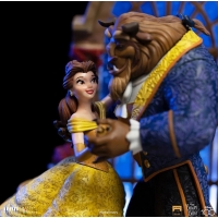 [Pre-Order] Iron Studios - Statue Beauty and the Beast Deluxe - Disney 100th - Beauty and Beast - Art Scale 1/10