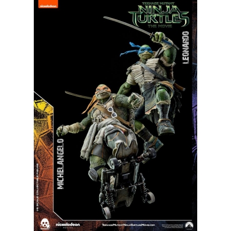  threezero -  TMNT Movie - Leonardo & Michelangelo