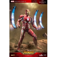 ZhongDong Toys - Iron Man MK IV with Suit-Up Gantry 1/10 Action Figure Set