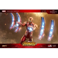 ZhongDong Toys - Iron Man MK IV with Suit-Up Gantry 1/10 Action Figure Set