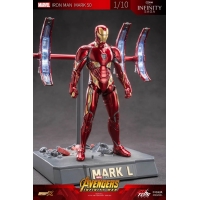 ZhongDong Toys - Iron Man MK IV with Suit-Up Gantry 1/10 Action Figure Set