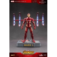 ZhongDong Toys - Iron Man MK IV with Suit-Up Gantry 1/10 Action Figure Set