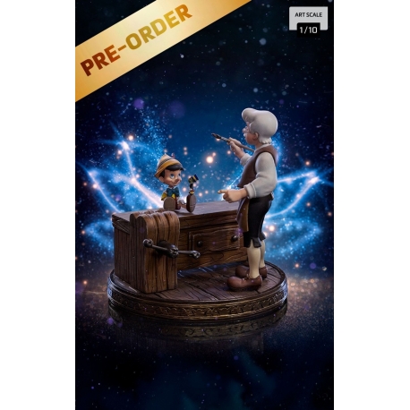 [Pre-Order] Iron Studios - Statue Pinocchio - Disney 100th - Pinocchio - Art Scale 1/10 