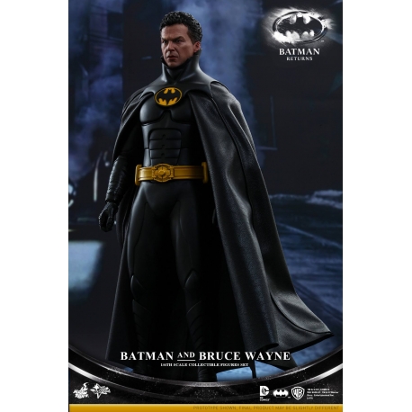 Hot Toys - Batman Returns: Batman Returns: Batman & Bruce Wayne Collectible Figures Set 