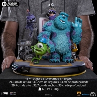 [Pre-Order] Iron Studios - Statue Monsters Inc. Diorama Deluxe - Disney 100TH - Monsters Inc - Art Scale 1/10