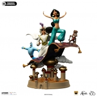 [Pre-Order] Iron Studios - Statue Aladdin and Jasmine - 100 Years Ver - Disney 100TH - Aladdin - Art Scale 1/10 