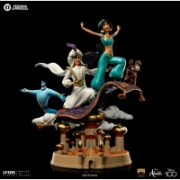 [Pre-Order] Iron Studios - Statue Aladdin and Jasmine - 100 Years Ver - Disney 100TH - Aladdin - Art Scale 1/10 