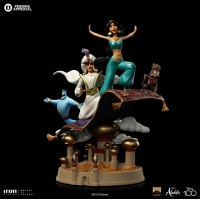 [Pre-Order] Iron Studios - Statue Aladdin and Jasmine - 100 Years Ver - Disney 100TH - Aladdin - Art Scale 1/10 