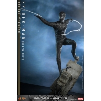 [Pre-Order] Hot Toys - MMS728 - Spider-Man 3 - 1/6th scale Spider-Man (Black Suit) Collectible Figure (Deluxe Version)