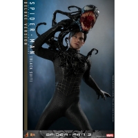 [Pre-Order] Hot Toys - MMS728 - Spider-Man 3 - 1/6th scale Spider-Man (Black Suit) Collectible Figure (Deluxe Version)