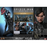 [Pre-Order] Hot Toys - MMS728 - Spider-Man 3 - 1/6th scale Spider-Man (Black Suit) Collectible Figure (Deluxe Version)