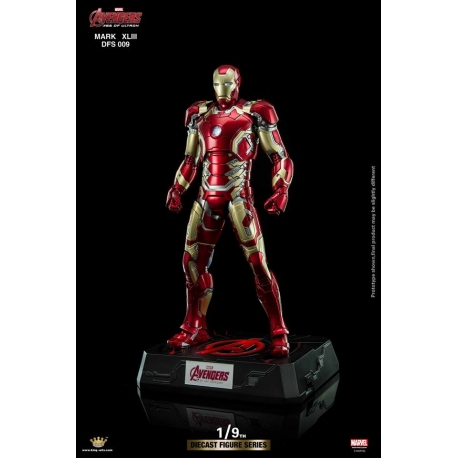 King Arts - 1/9th Diecast Figure Series -  Iron Man Mark 43