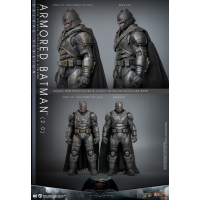 [Pre-Order] Hot Toys - MMS743D63 -BVS: Dawn of Justice -  1/6th scale Armored Batman (2.0) Collectible Figure (Deluxe Version)