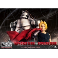 [Pre Order]  ThreeZero - Fullmetal Alchemist: Brotherhood - FigZero 1/6 Edward Elric + Alphonse Elric Twin-Pack