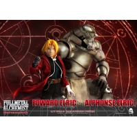 [Pre Order]  ThreeZero - Fullmetal Alchemist: Brotherhood - FigZero 1/6 Edward Elric + Alphonse Elric Twin-Pack