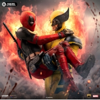 [Pre-Order] Iron Studios - Deadpool and Wolverine Deluxe - Deadpool and Wolverine Movie - Art Scale 1/10