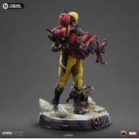 [Pre-Order] Iron Studios - Deadpool and Wolverine Deluxe - Deadpool and Wolverine Movie - Art Scale 1/10