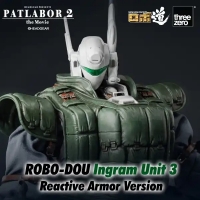 [Pre Order]  Threezero - Patlabor 2: The Movie - ROBO-DOU Ingram Unit 2 Reactive Armor Version