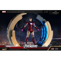 ZhongDong Toys - Infinity Saga - Iron Man Mark 6 with Suit-up Gantry Action Figure