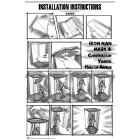 Toysbox - Display case for Iron Man Mark III (Construction Version)