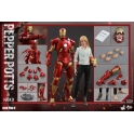 Hot Toys - Iron Man 3 - Pepper Potts & Mark IX