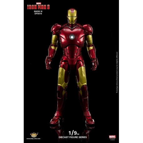 King Arts - 1/9th Diecast Figure Series -  Iron Man Mark 3