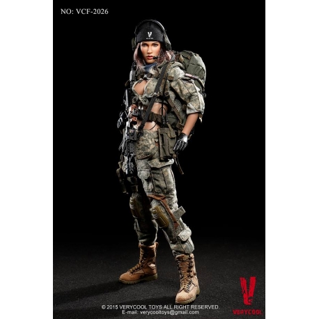 VERYCOOL - VCF-2026 - 1/6 ACU Camo Female Shooter